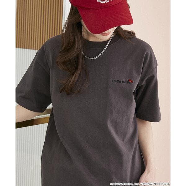 tシャツ 半袖 PUBLUX/パブリュクス ”HELLO KITTY/ハローキティ” ID Photo風…