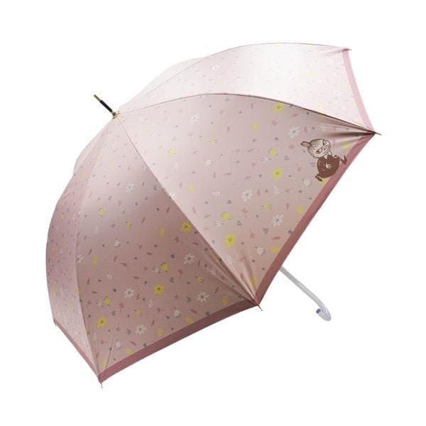完全遮光 日傘 傘 MOOMIN ムーミン 日傘 完全遮光 UV遮蔽率100% ジャンプ傘 60cm 長傘 晴雨兼用…