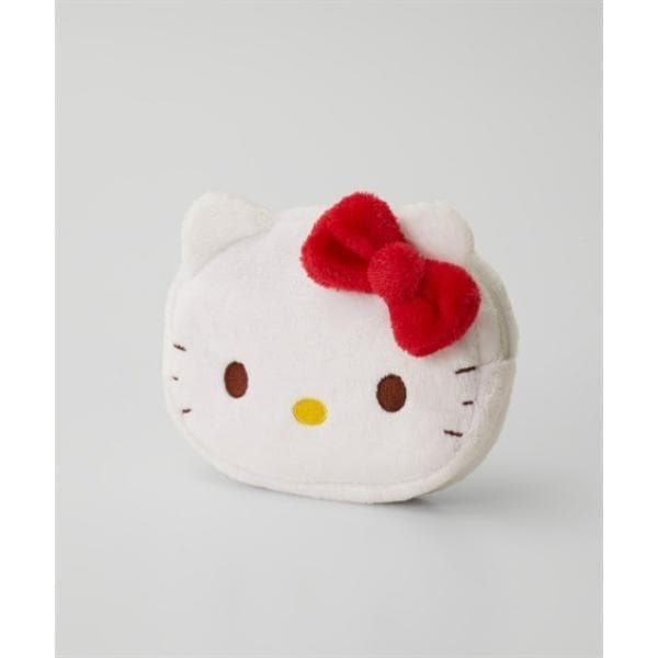 ポーチ Hello Kitty(ハローキティ)フェイス型ポーチ レディース
