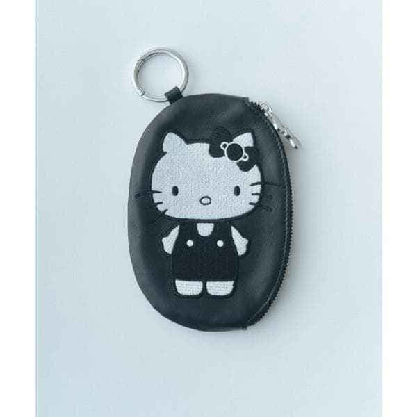 ポーチ 「HELLO KITTY(ハローキティ)×ear」コラボレザーケース「本革」 レディース