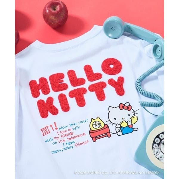 tシャツ 半袖 「Ocean Pacific×ハローキティ」レディースハローキティ×OP ビッグTシャツ…