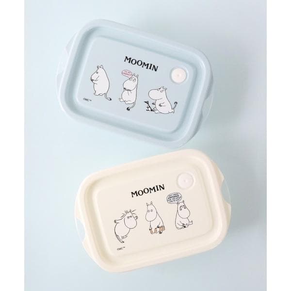 弁当箱 「MOOMIN/ムーミン」 ユニークフェイス シールボックスM 2P FCN2W