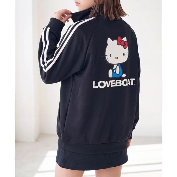 ジャージ 「HELLO KITTY/ハローキティ」×「LOVE BOAT/ラブボート」トラックジャケット レディース…