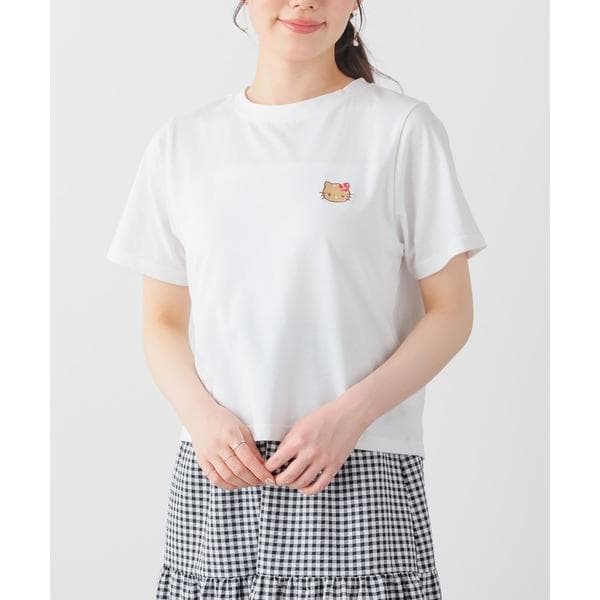 tシャツ 半袖 ハローキティ/Tシャツ レディース