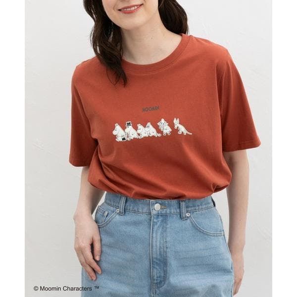 tシャツ 半袖 「UVカット」ムーミン/半袖Tシャツ レディース