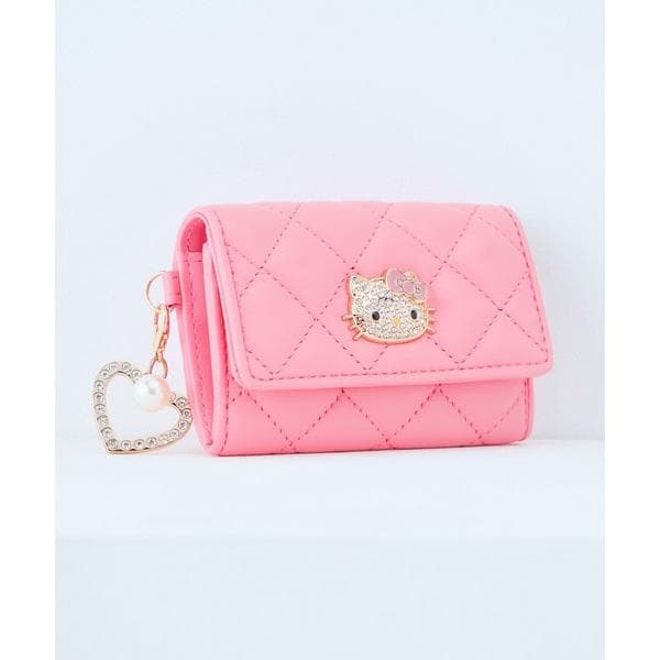 名刺入れ HELLO KITTY(ハローキティ) 名刺入れ キルティング KT-W5273 レディース