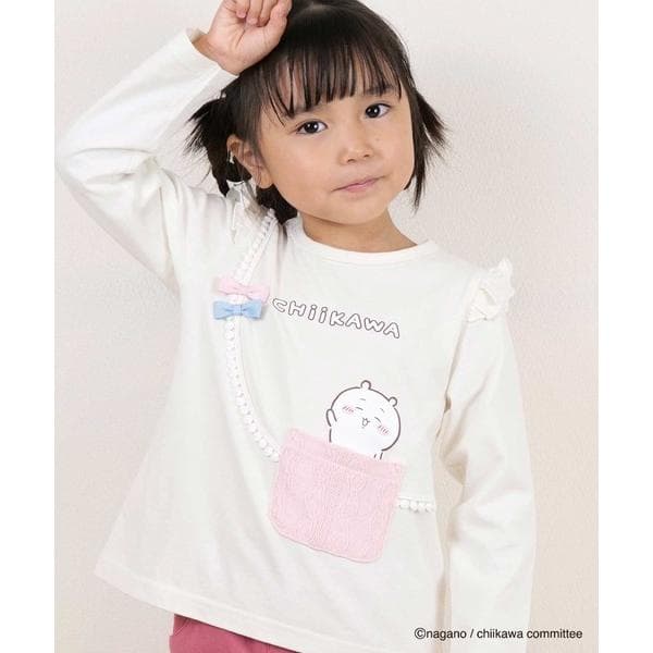 tシャツ アニメ「ちいかわ」ポシェットロンT キッズ 子供服 女の子
