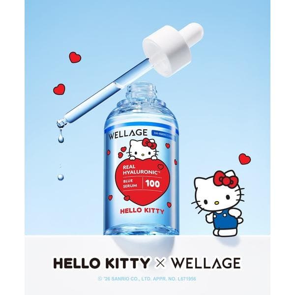 美容液 オイル クリーム ウェラージュ 「NEW」「WELLAGE/ウェラージュ」HAブルーセラム100 ハローキティ…