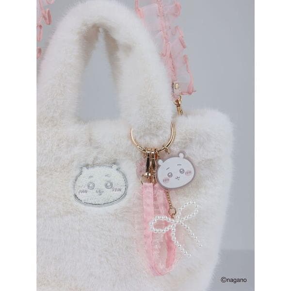 ハンドバッグ 「ちいかわ/dazzlin specialcollection」モコモコフリルバッグ