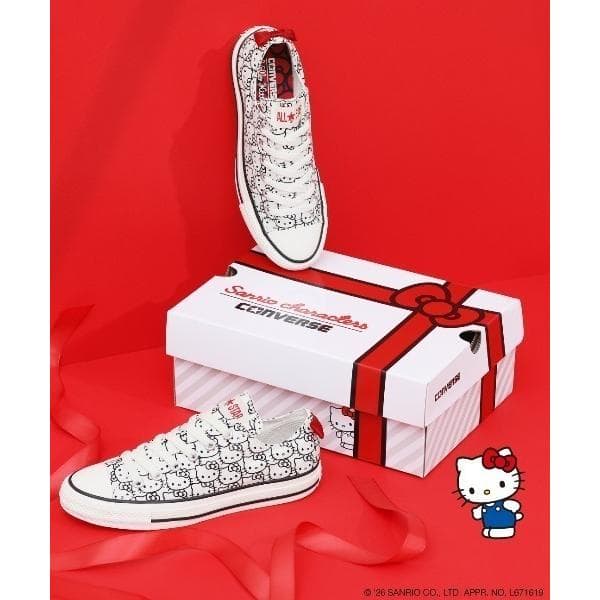 コンバース オールスター スニーカー CONVERSE/コンバース/ALL STAR OX / HELLO KITTY…