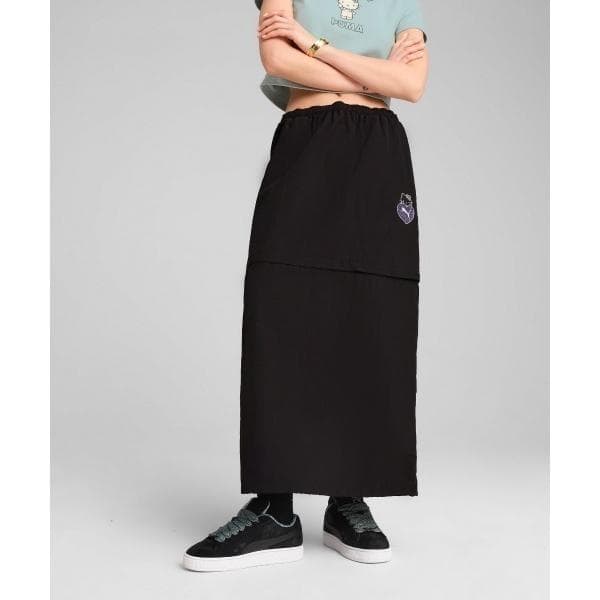ロング スカート PUMA PUMA x HELLO KITTY & FRIENDS WOVEN MAXI…