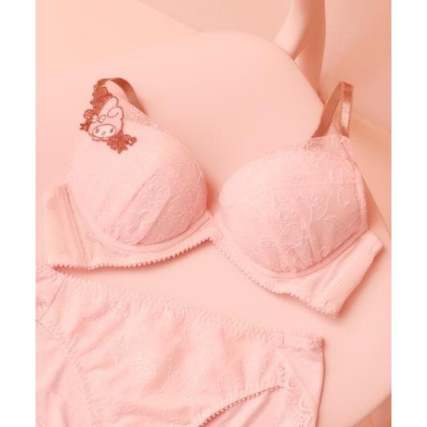 ブラジャー 寄せブラ ブラジャー マイメロディ/クロミ×AMOSTYLE