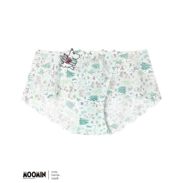 ショーツ 「ムーミンコラボ」MOOMIN× une nana cool 364 レース 総レースショーツ