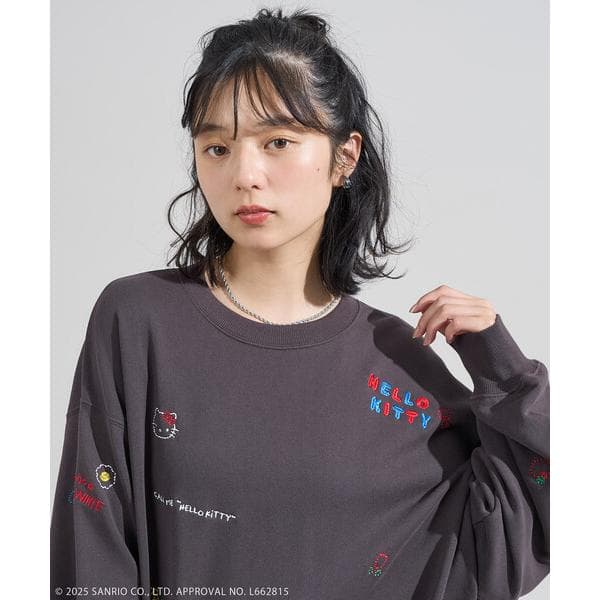 トレーナー スウェット SANRIO/サンリオ 'HELLO KITTY' MESSAGE…