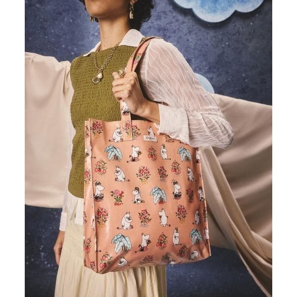 トートバッグ ムーミン ラージブックバッグ Moomin Bunches レディース