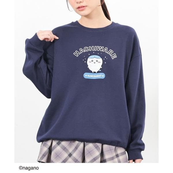 トレーナー スウェット 「ちいかわ・ちいかわ」ちいかわ/ゆるトレーナー レディース